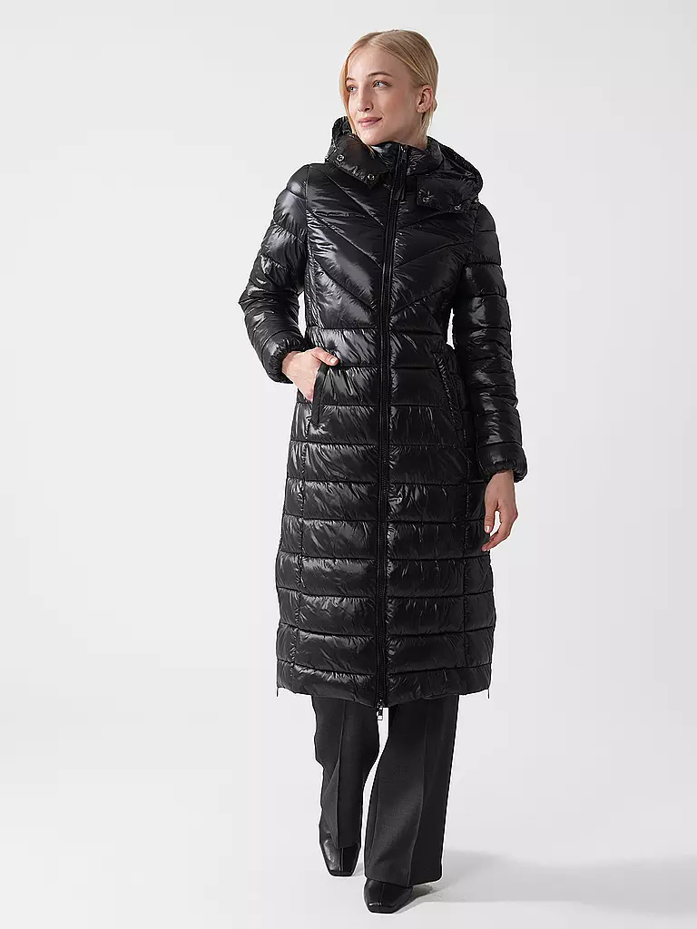 RICH & ROYAL | Steppmantel  | Negro