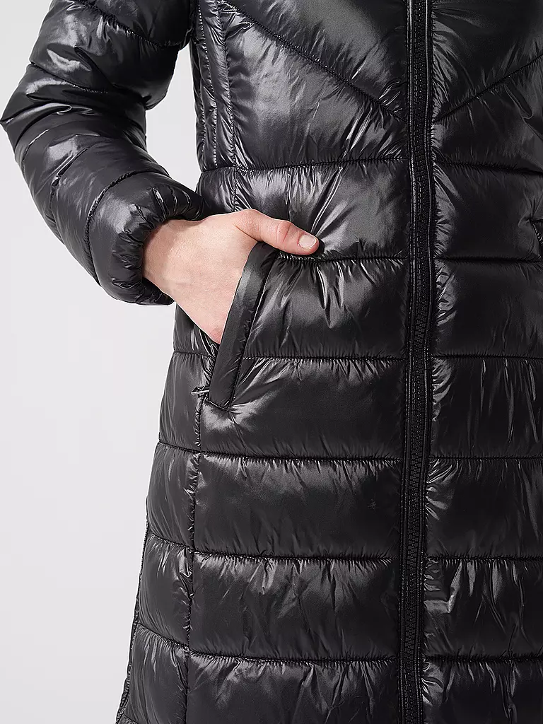 RICH & ROYAL | Steppmantel  | Negro