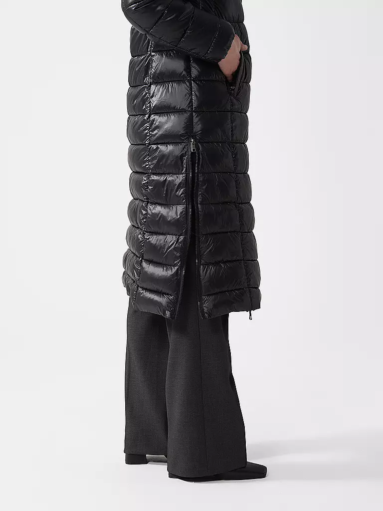 RICH & ROYAL | Steppmantel  | Negro