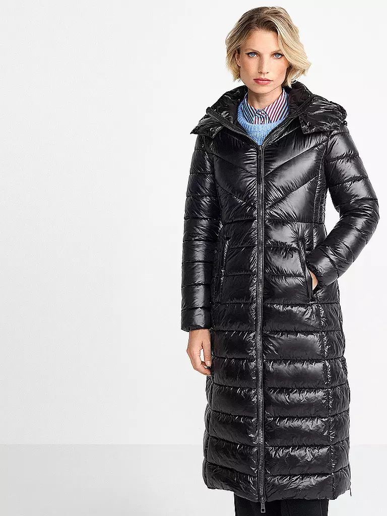 RICH & ROYAL | Steppmantel  | Negro