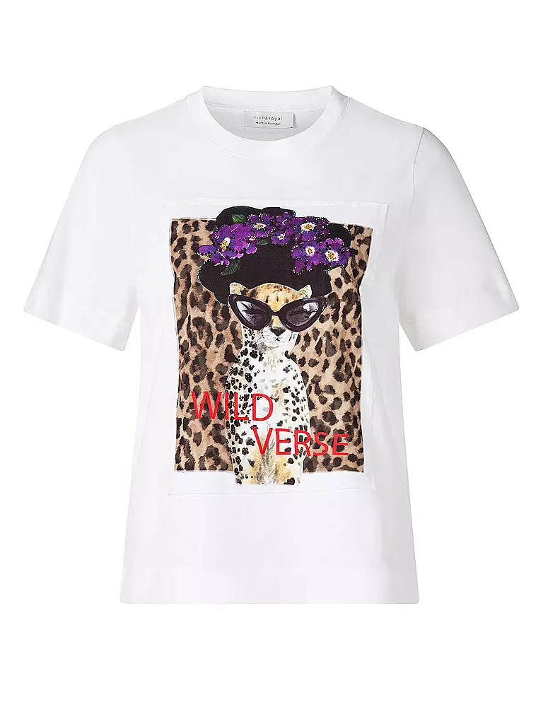 RICH & ROYAL | T-Shirt | Blanco