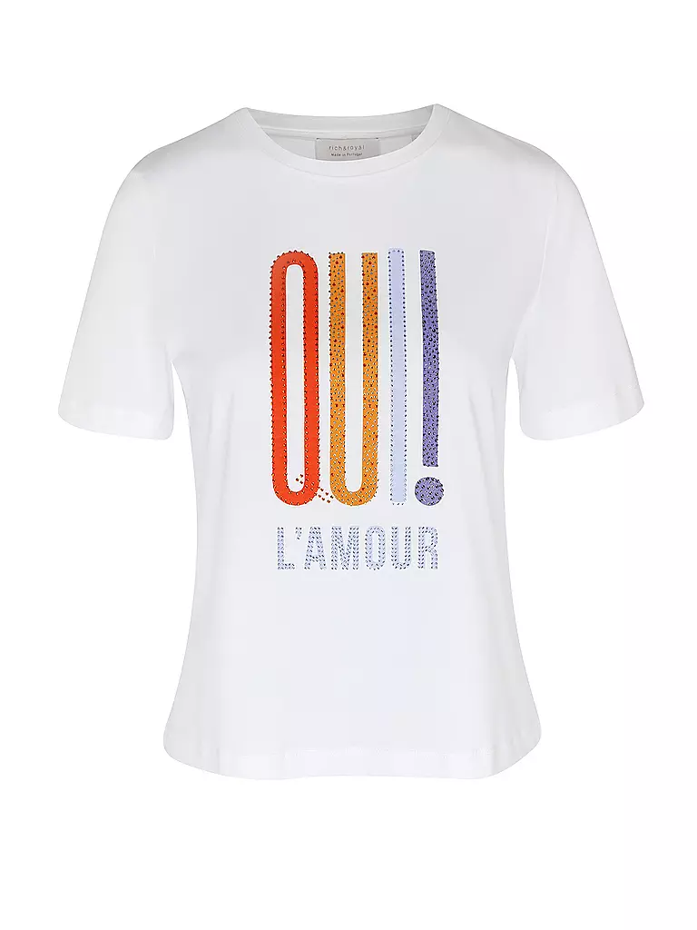 RICH & ROYAL | T-Shirt | Blanco