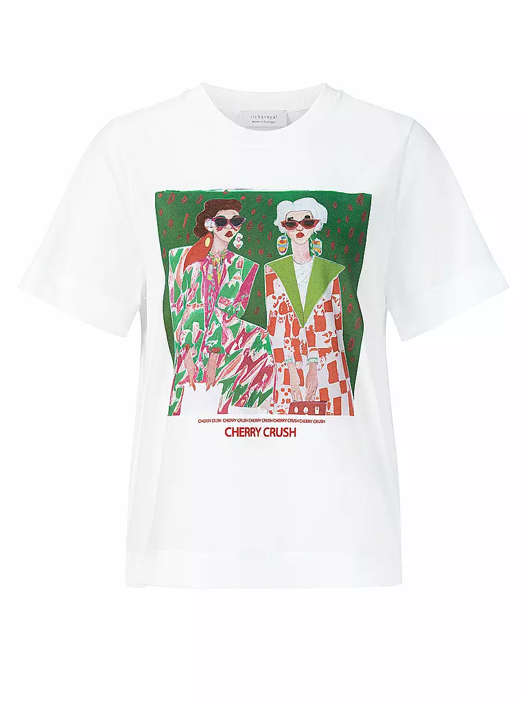 RICH & ROYAL | T-Shirt | Blanco
