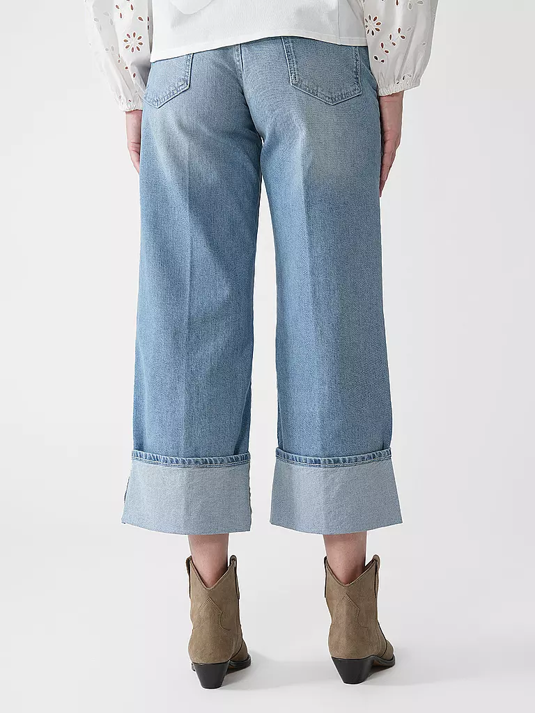 RICH & ROYAL | Vaqueros Straight Fit 7/8 | Azul
