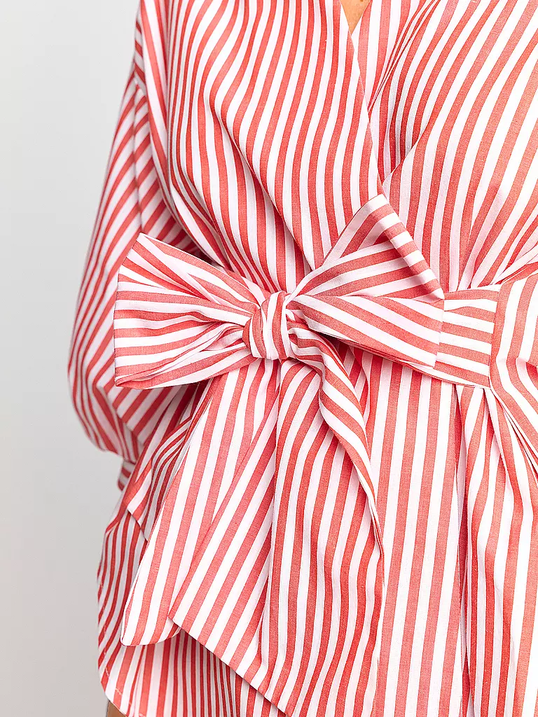 RICH & ROYAL | Wickelbluse  | Rojo