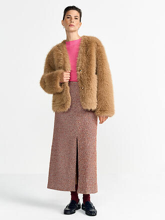 RICHROYAL | Chaqueta con aspecto de piel