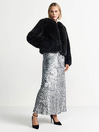 RICHROYAL | Chaqueta con aspecto de piel