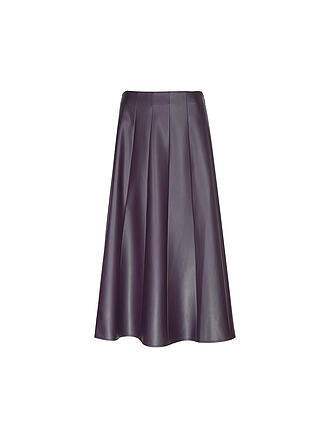 RICHROYAL | Falda midi efecto piel