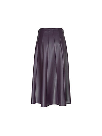 RICHROYAL | Falda midi efecto piel