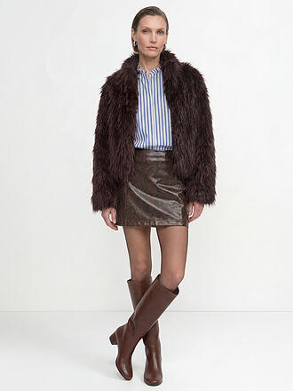 RICHROYAL | Minifalda efecto piel