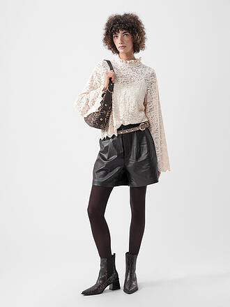RICHROYAL | Shorts de efecto piel