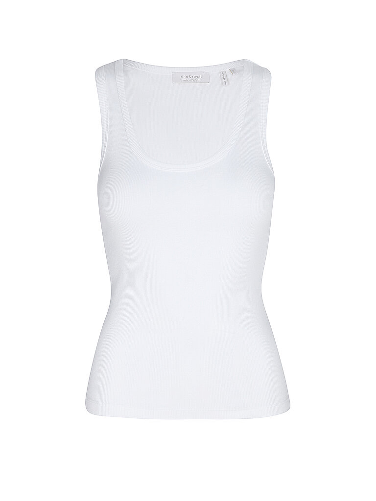 Richroyal Top blanco M