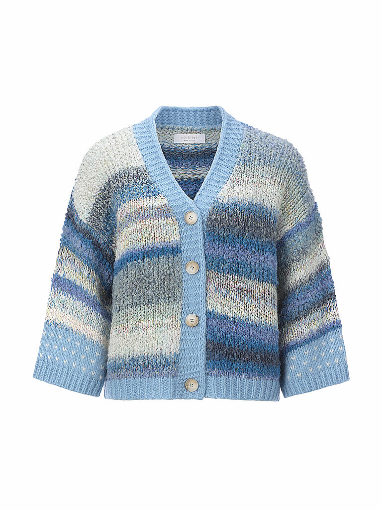 Richroyal Cárdigan azul M