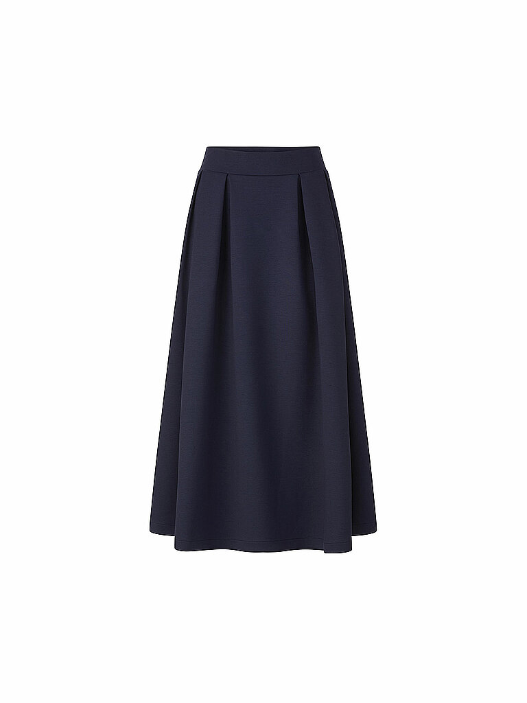 Midi falda azul oscuro XS