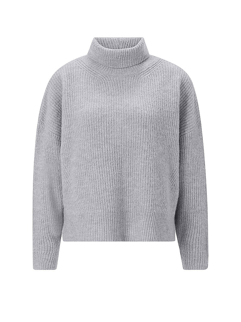 Jersey de cuello alto gris XS