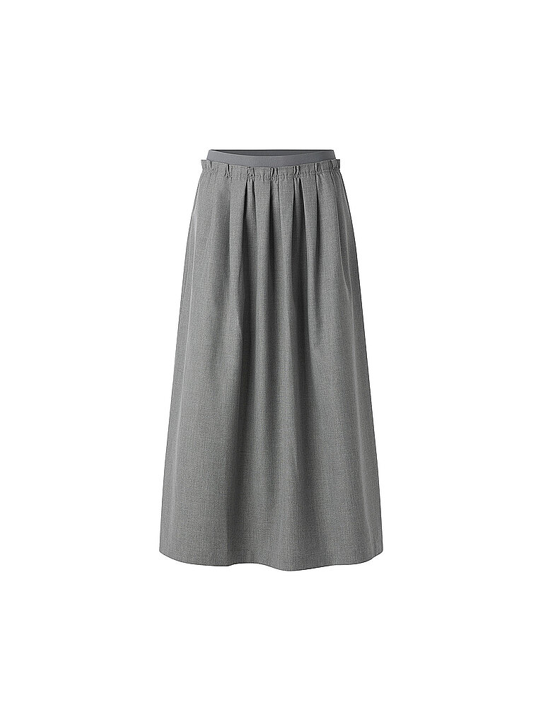 Richroyal Midi falda gris 36