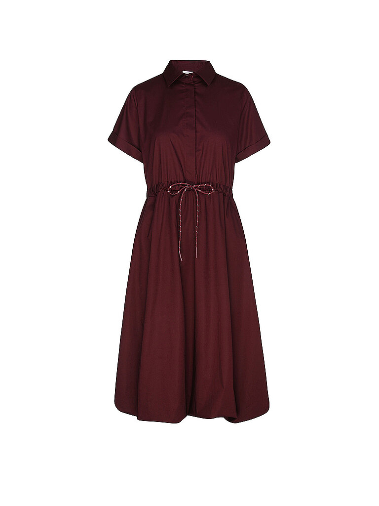 Midikleid rojo oscuro 38