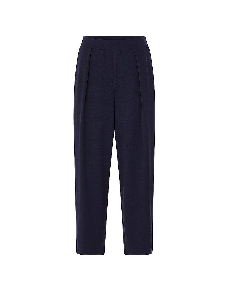 Richroyal Pantalón Barrel Leg azul oscuro