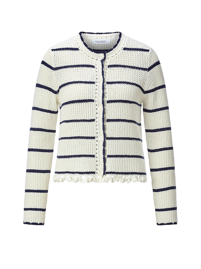 Richroyal Cárdigan crema
