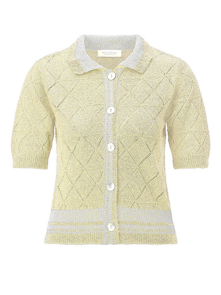 Richroyal Cárdigan amarillo S