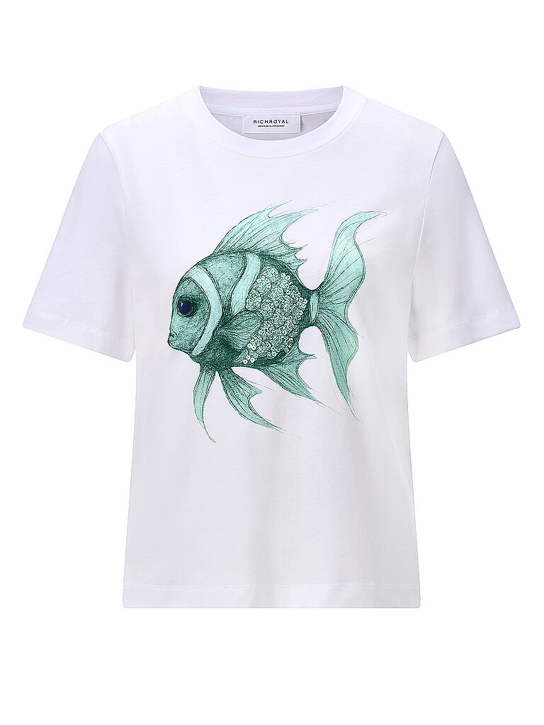 Richroyal Camiseta blanco XL