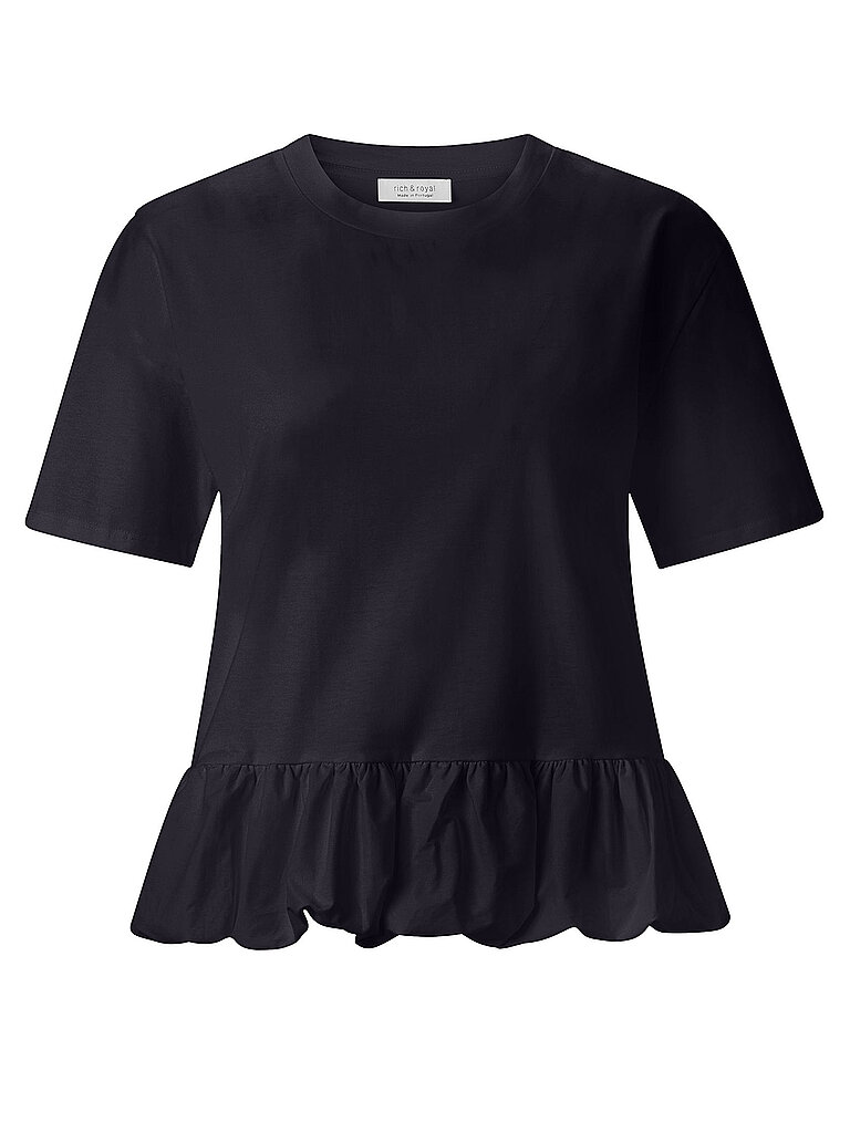 Richroyal Camiseta azul oscuro S