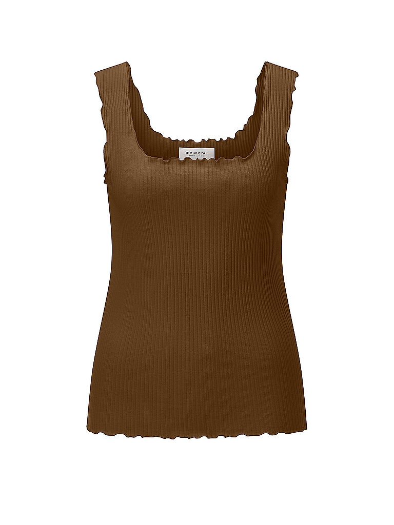 Richroyal Top marrón L