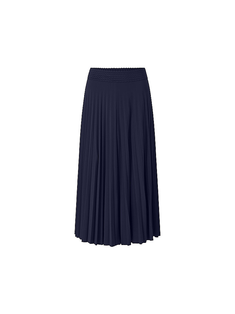 Midi falda azul oscuro 36