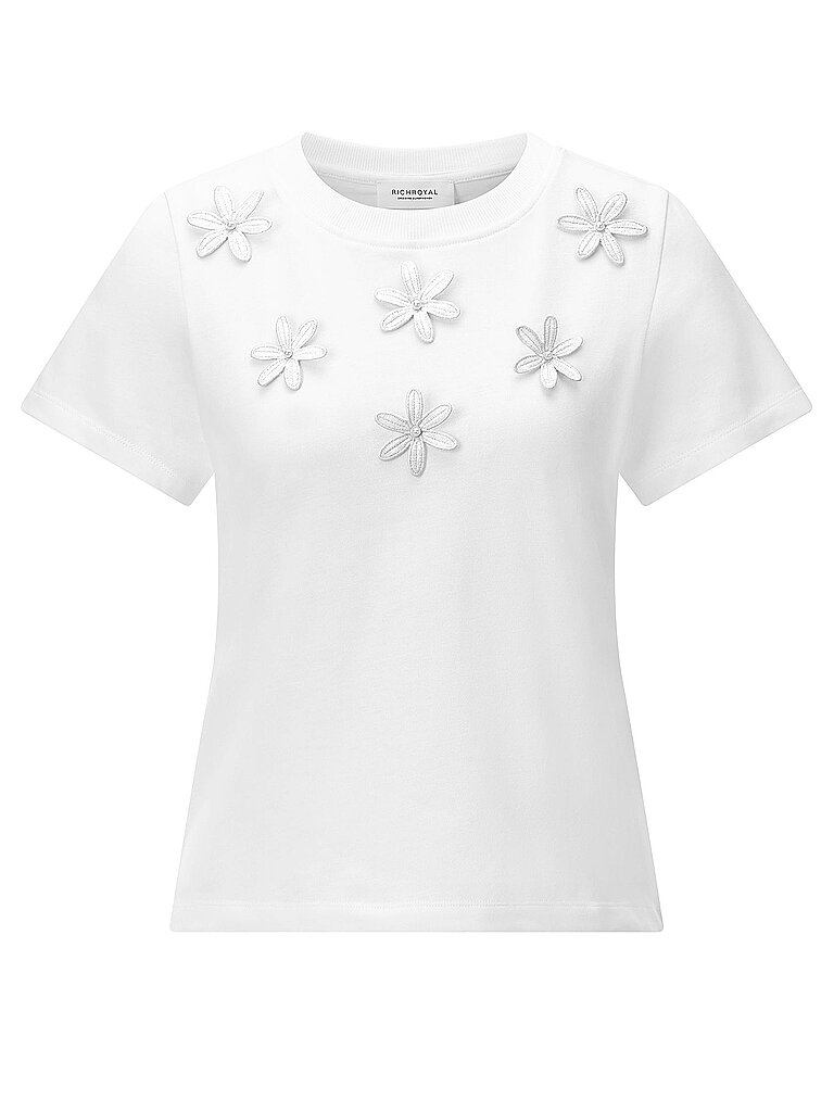 Richroyal Camiseta blanco XS