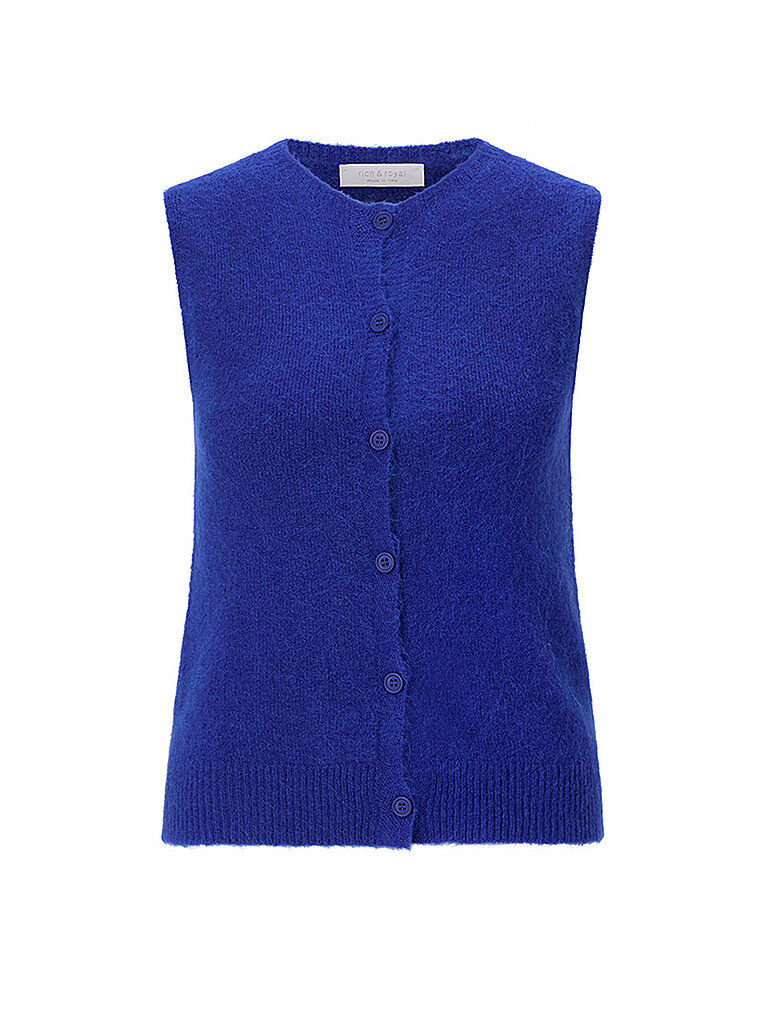 Richroyal Cárdigan azul S