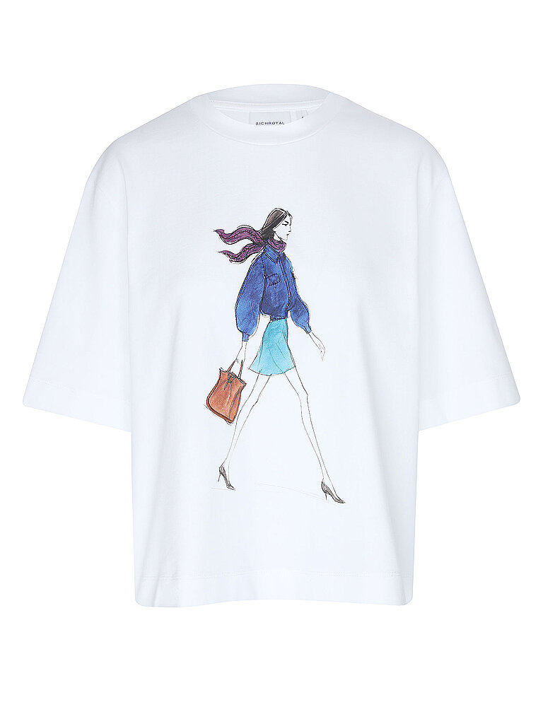 Richroyal Camiseta blanco