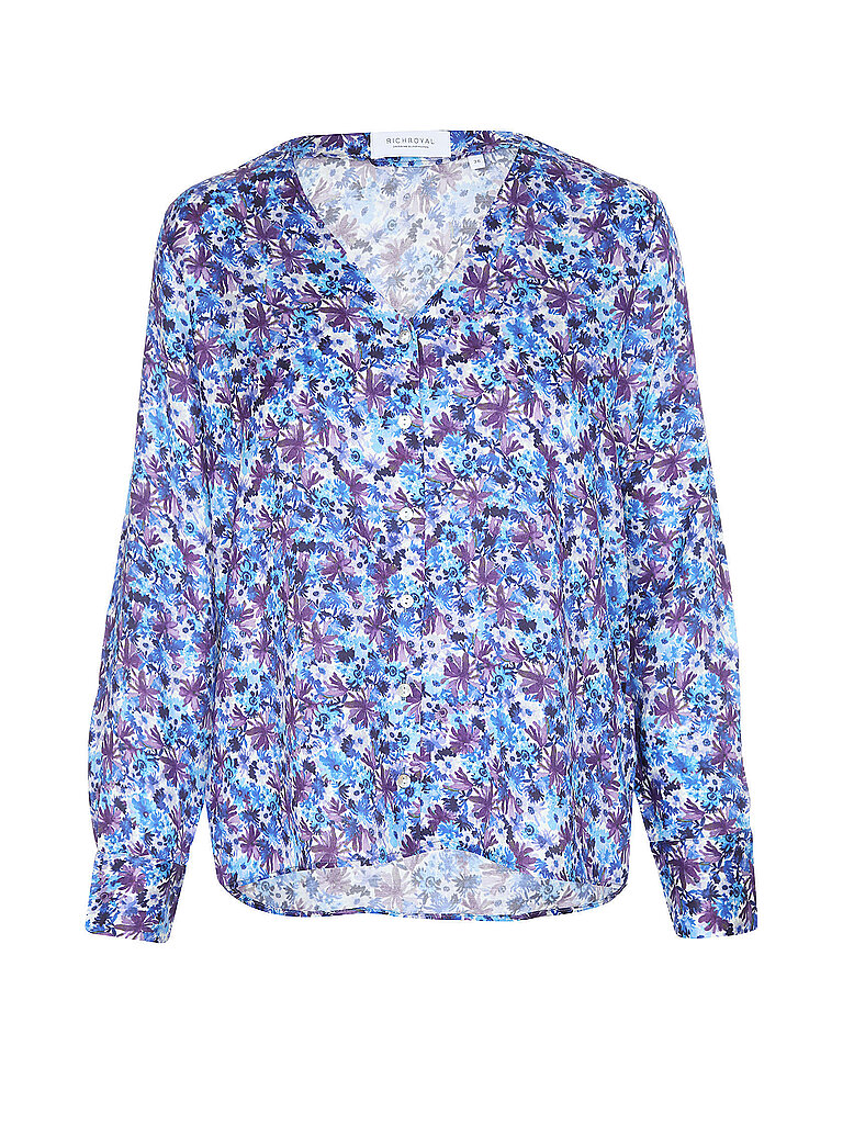 Richroyal Blusenshirt azul
