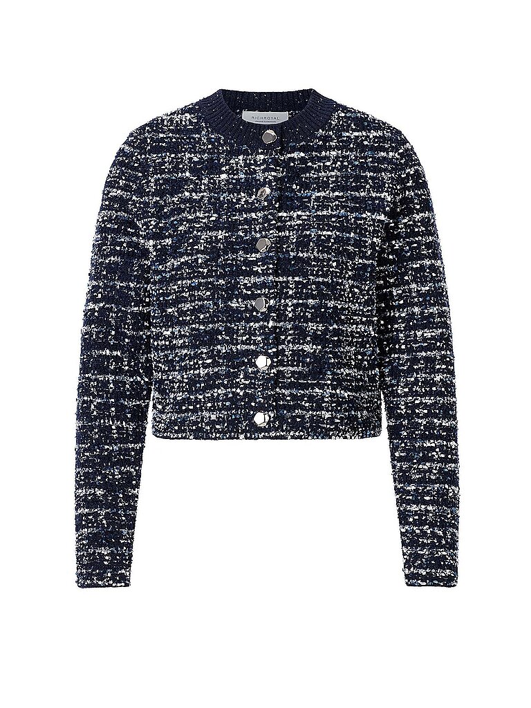 Richroyal Chaqueta corta azul oscuro