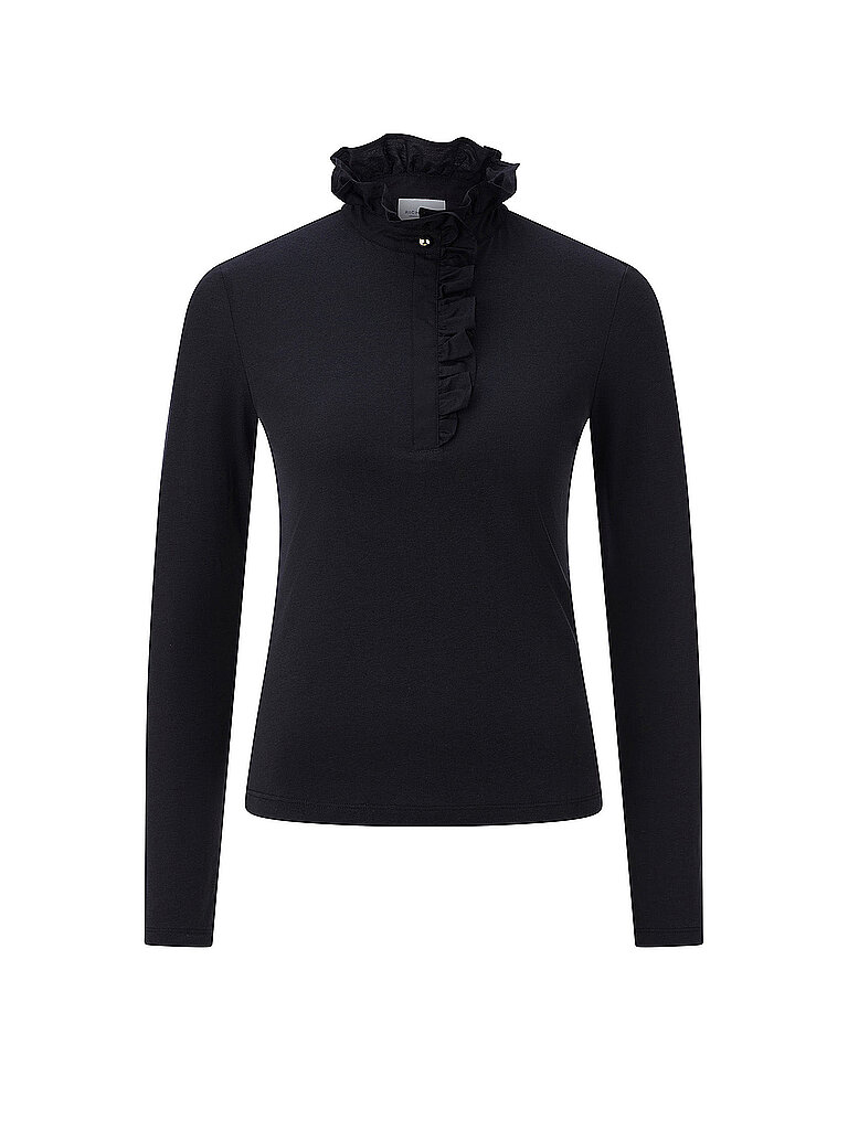 Richroyal Camiseta de manga larga negro