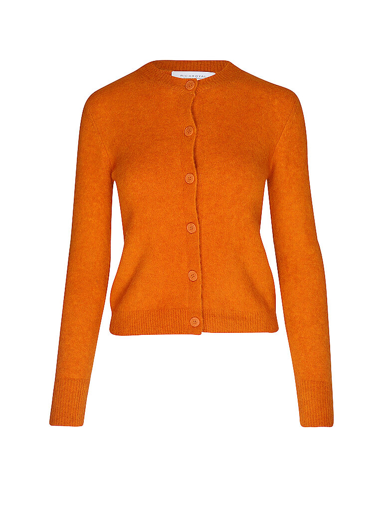 Richroyal Cárdigan naranja