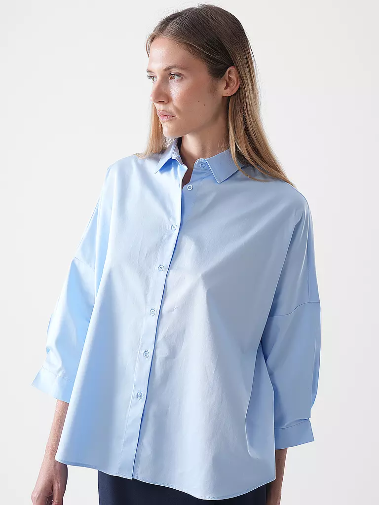 RICHROYAL | Blusa corte oversized | Azul claro
