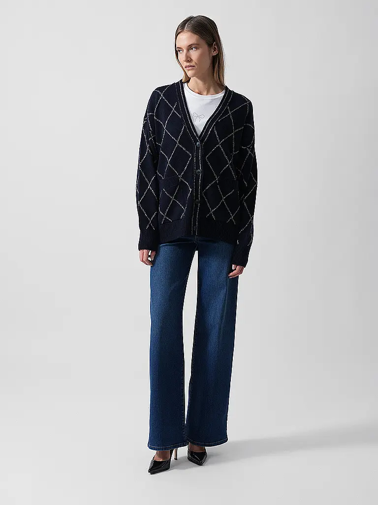 RICHROYAL | Cárdigan | Azul oscuro