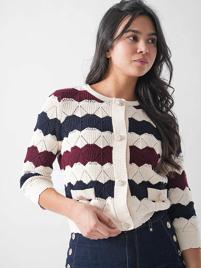 RICHROYAL | Cárdigan | Rojo oscuro