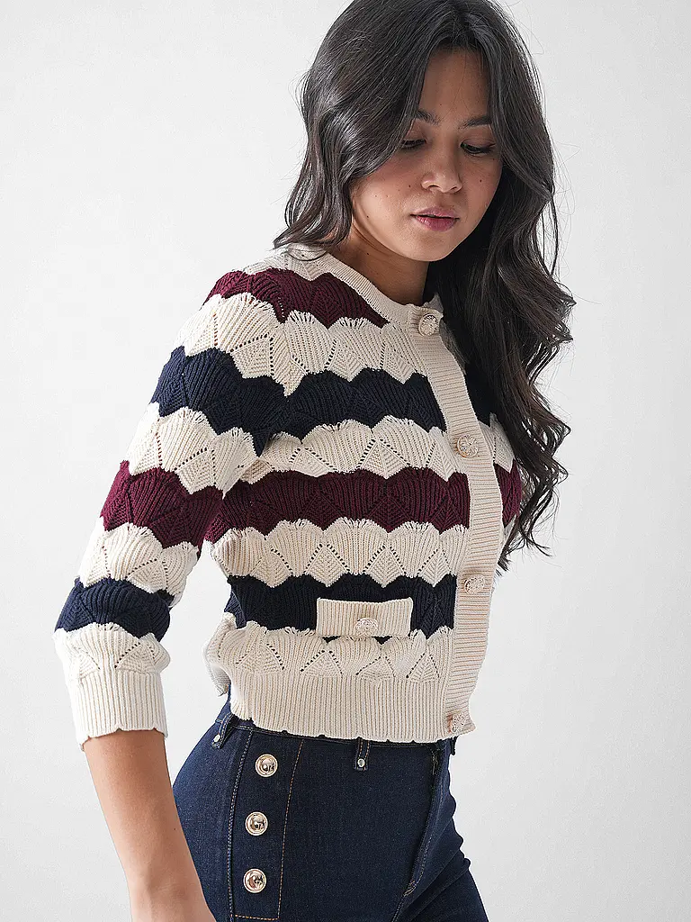 RICHROYAL | Cárdigan | Rojo oscuro