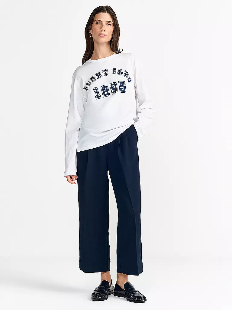 RICHROYAL | Camiseta de manga larga | Blanco