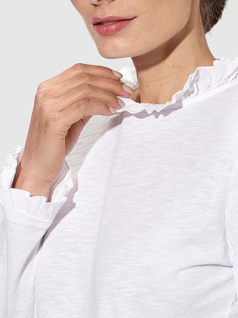 RICHROYAL | Camiseta de manga larga | Blanco