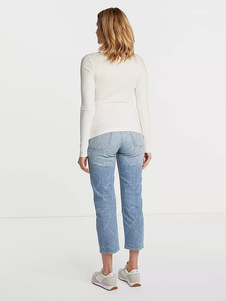 RICHROYAL | Camiseta de manga larga | Blanco