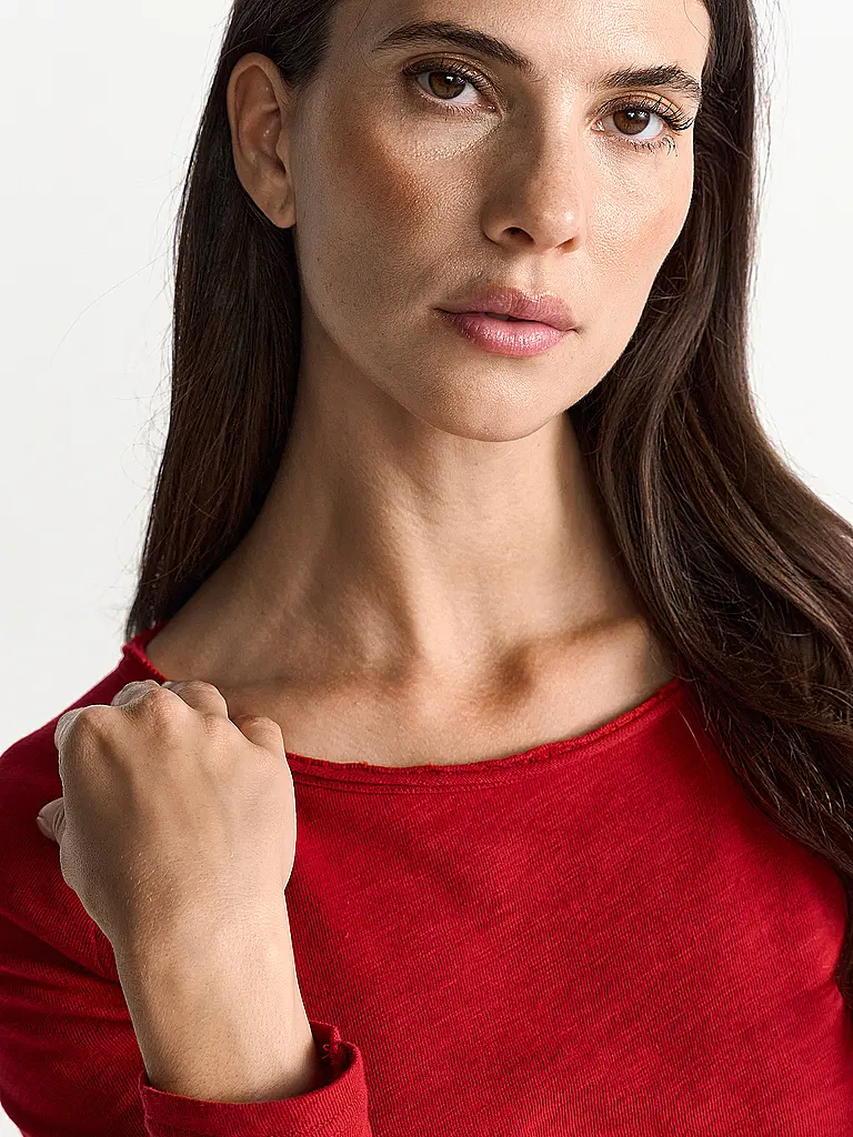 RICHROYAL | Camiseta de manga larga | Rojo