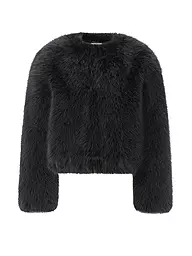 RICHROYAL | Chaqueta con aspecto de piel | Negro