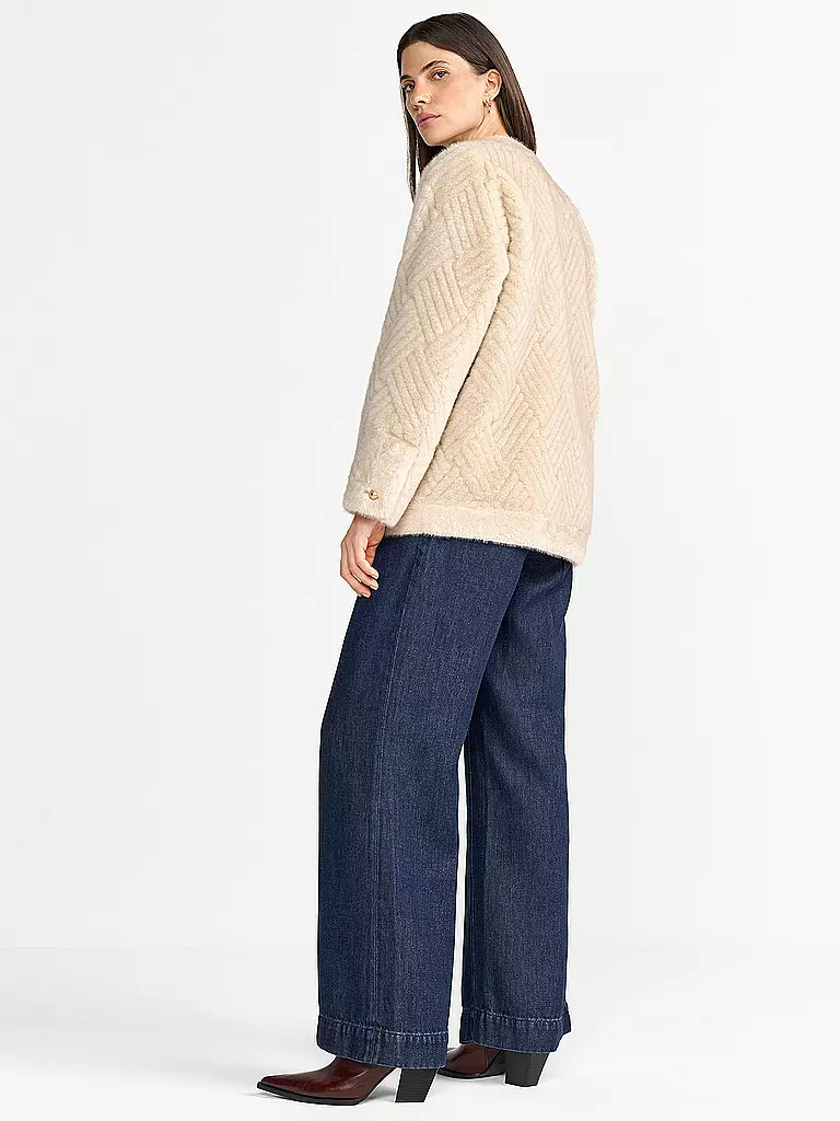 RICHROYAL | Chaqueta en imitación de piel | Camel