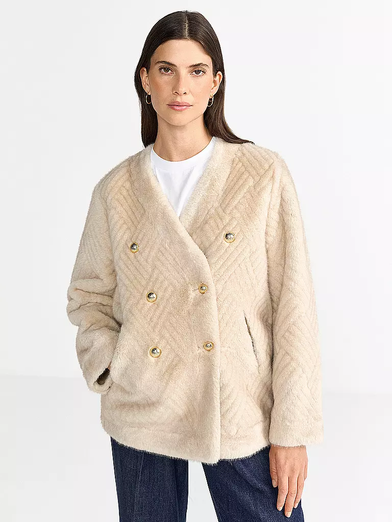 RICHROYAL | Chaqueta en imitación de piel | Camel