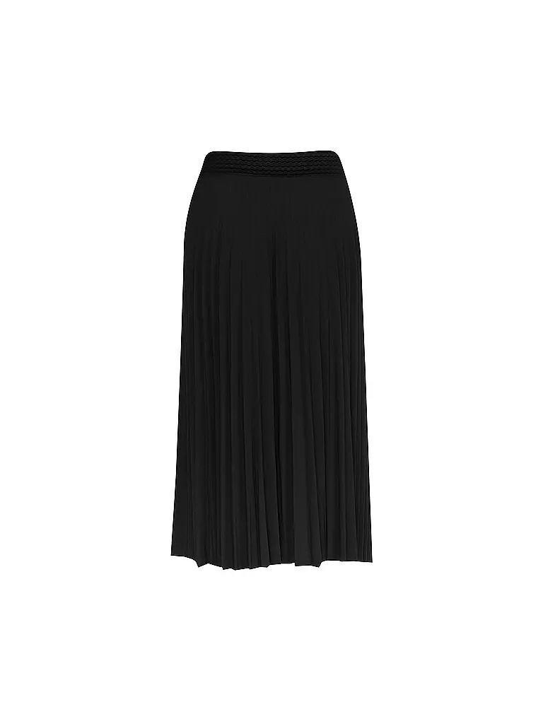 RICHROYAL | Falda plisada | Negro
