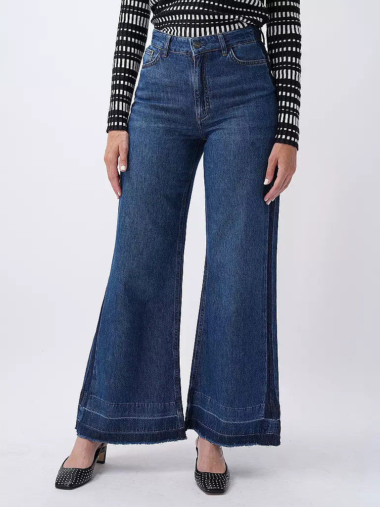 RICHROYAL | Jeans de corte acampanado | Azul