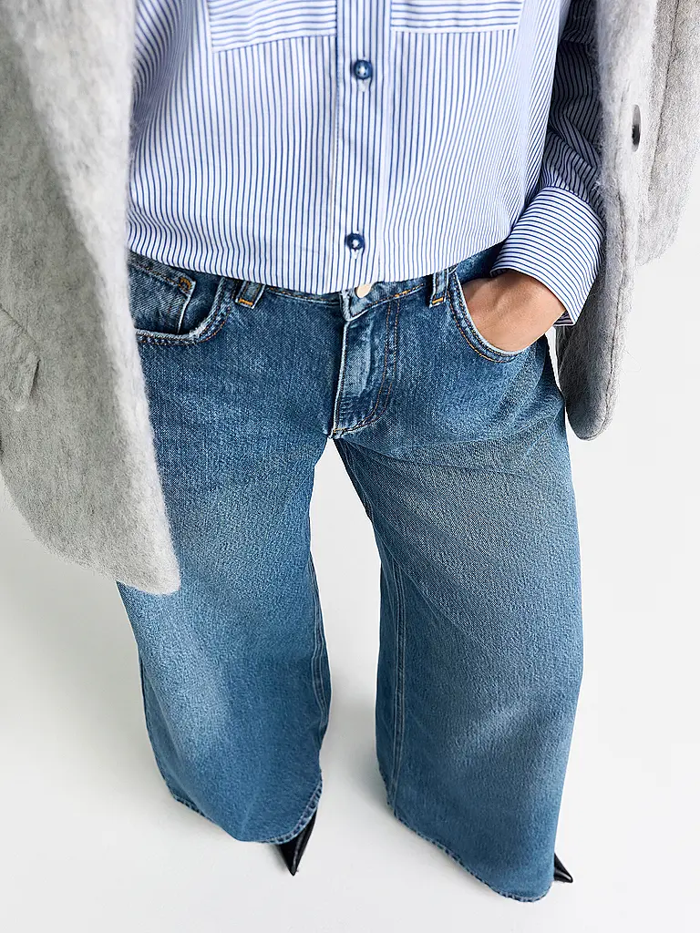 RICHROYAL | Jeans de pierna ancha | Azul