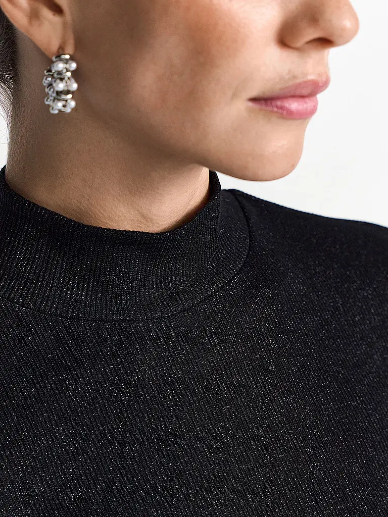 RICHROYAL | Jersey de cuello alto | Negro